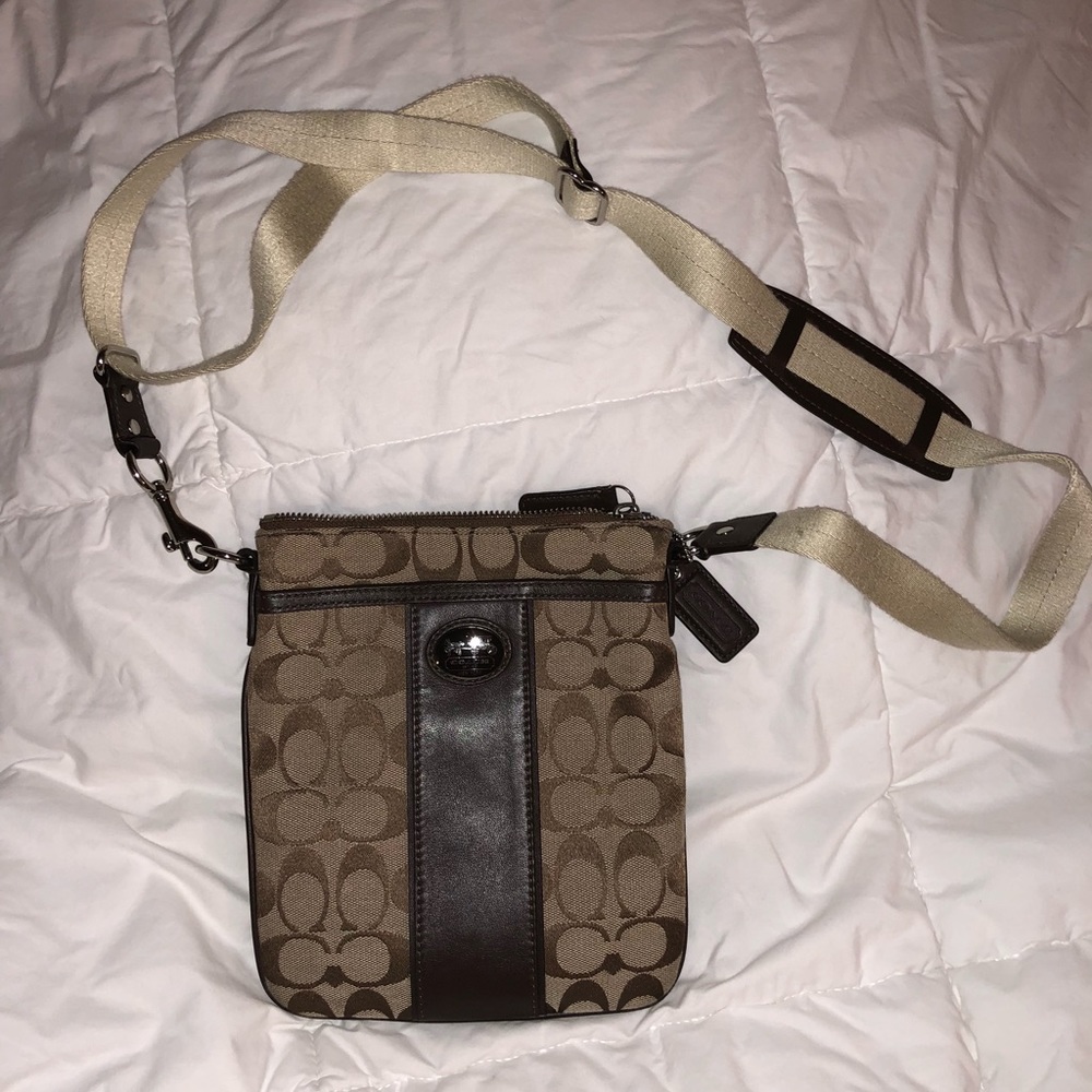 Coach cross body purse